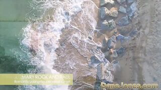 Tini orosz afró amerikai Mary Rock keményen megkúrva