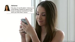 Aidra Fox és Lola Foxx forró fiatal leszbi játszmája