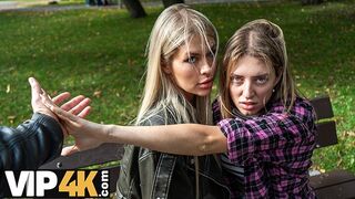 Világos Szőke bombázó Zlata Shine megcsalja barátnőjét bazinagy faszos főnökkel