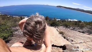 Kalandvágyó olasz pár vadul hancúrozik a csodás öbölben