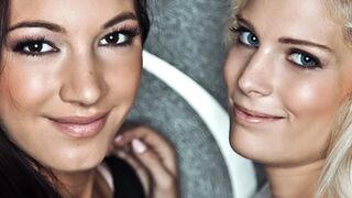 Candee Licious és Felicia Kiss forró lesbi játszmája