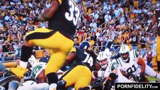 Brandi Love csábítása Kelly Madisonnal a játék napon