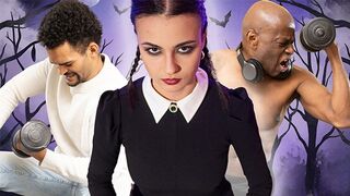 Kishölgy szerda megcsalja barátját termetes fekete fasszal