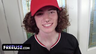 Megdugtam az edzőmet! szerencsés baseball játékos ingyenesen használja orbitális tőgyes milfjét!