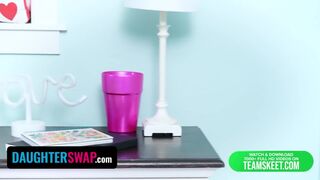 Nevelő lányok forró cumizása apa péniszén