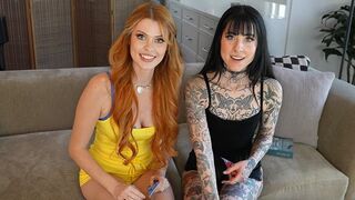 Játékos szobatársak bájos alkalmazással szerezzek harmadikat - awlivv, Elly Clutch