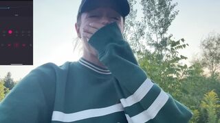 Kockázatos séta a forró puncommal!