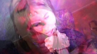 Kozmikus cidázás a világűrből! mélytorok spriccelés arcra