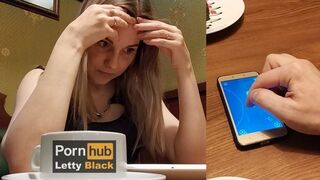 Letty black műfütyivel nyilvános helyen basz magának