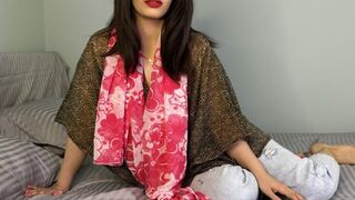 Csábító arab milf keményen megbassza a kolosszális valagát