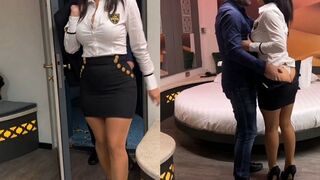 Végre megbasztam a kolosszális kannás bazinagy popós milf titkárnőmet a hotel szobában