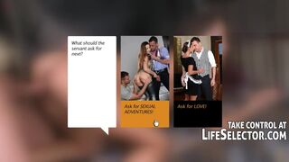 Forró édeshármas kaland a Life Selector világában