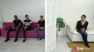 FaKings bemutatja: Macarena Lewis bájos vakrandija egy vad édeshármasban amatőr módra